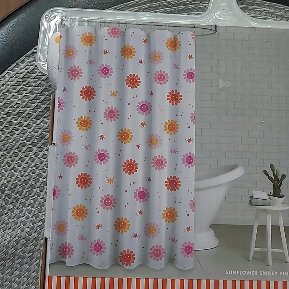 Caro Fabric Shower Curtain